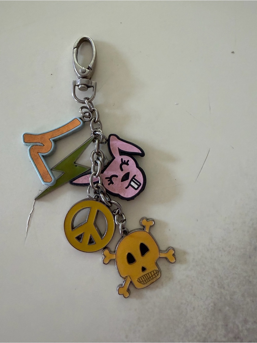 Citizens of Humanity Keychain with Charms